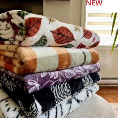 Minky fleece blanket